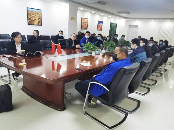 甘肅建投新能源公司  開展專業(yè)人員CAXA制圖軟件操作培訓(xùn)