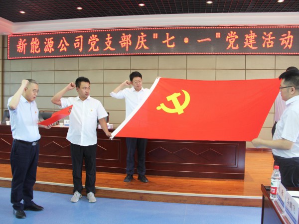 新能源公司黨支部開(kāi)展慶“七一”黨建活動(dòng)